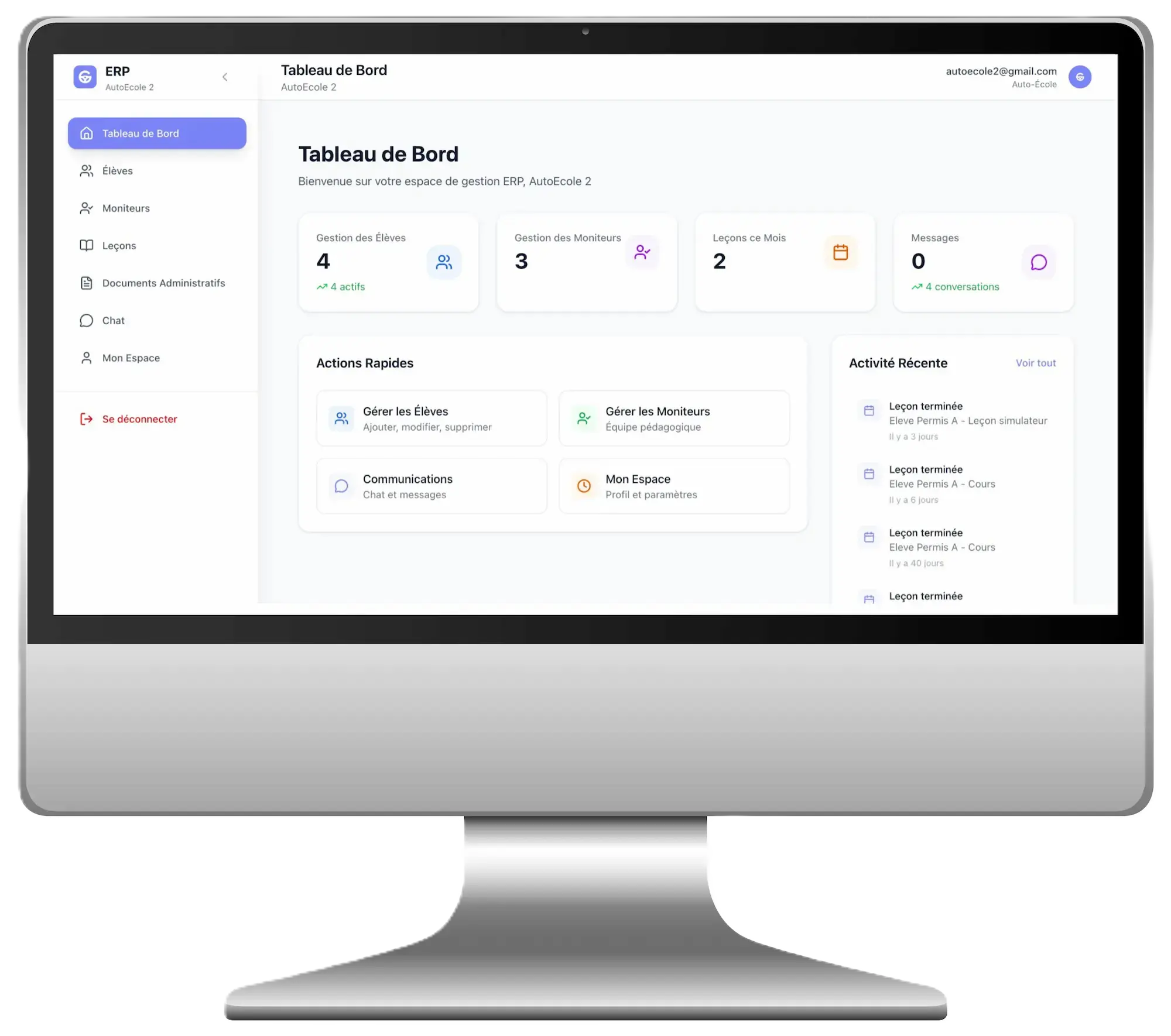 Grimpp Dashboard Preview